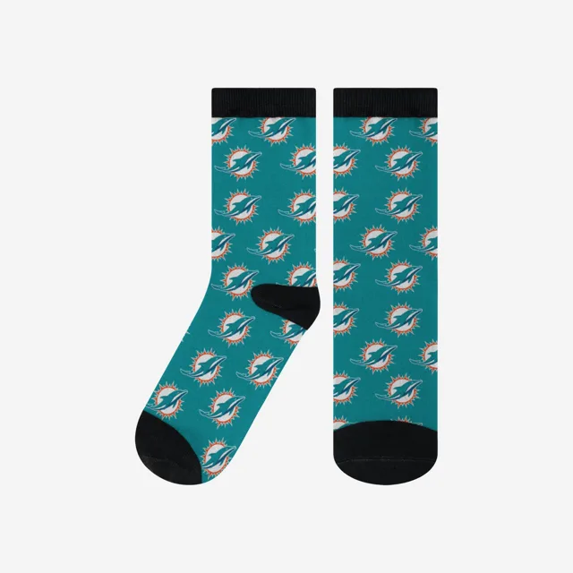 Chaussettes Miami Dolphins Logo Blast