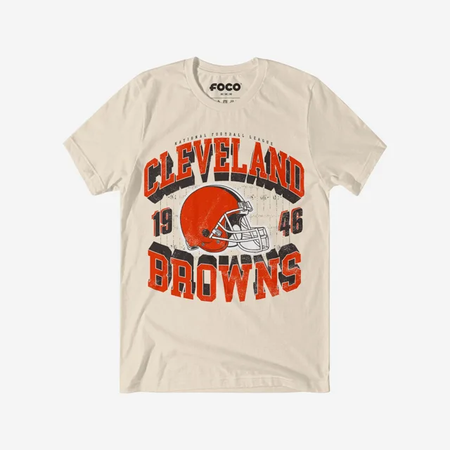 Cleveland Browns T-shirt avec mot-symbole arqué