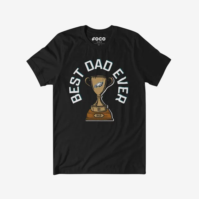 Philadelphia Eagles T-shirt Trophée du meilleur papa de tous les temps