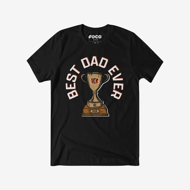 Cincinnati Bengals T-shirt Trophée du meilleur papa de tous les temps