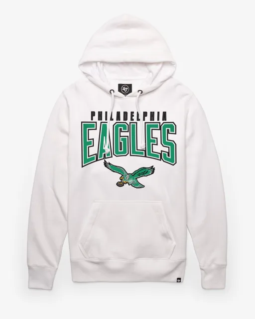 Philadelphia Eagles ÉLÉMENTS HISTORIQUES DE L'ÉQUIPE ARCH '47 HEADLINE HOOD
