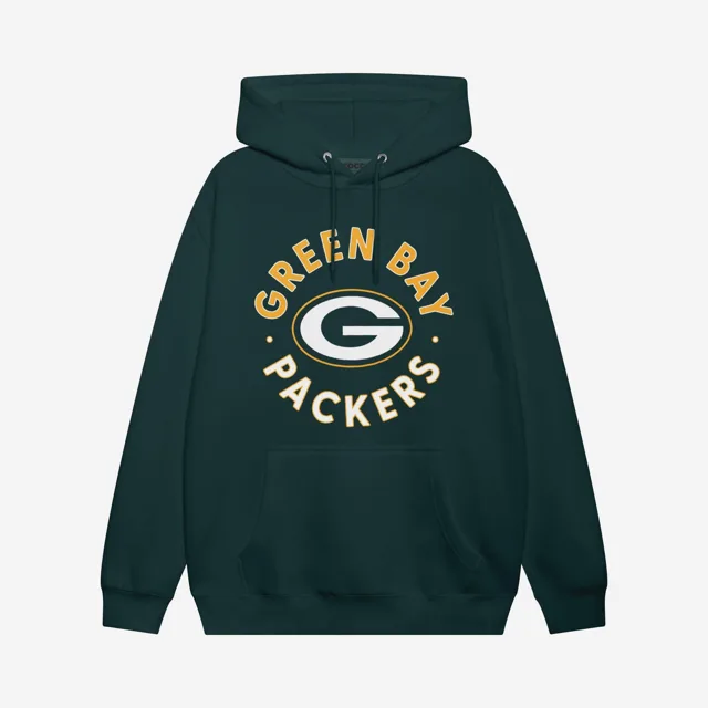 Sweat à capuche cercle Green Bay Packers