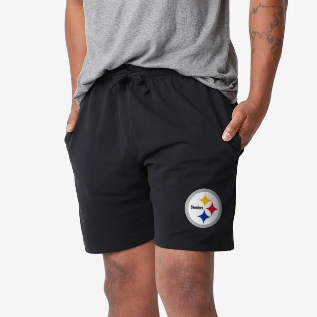 Short tissé couleur équipe Pittsburgh Steelers