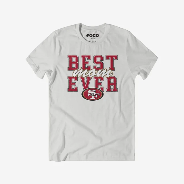 San Francisco 49ers T-shirt empilé la meilleure maman de tous les temps