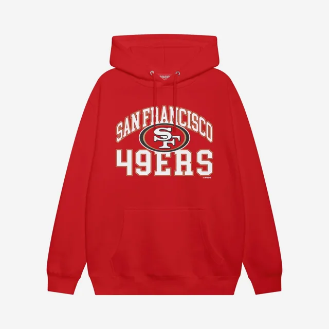 San Francisco 49ers Sweat à capuche avec mot-symbole arqué