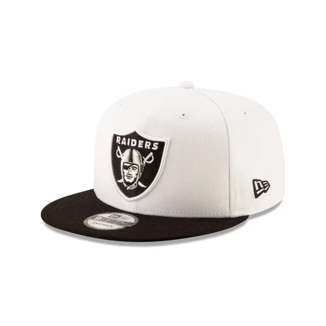 Las Vegas Raiders Casquette Snapback 9FIFTY bicolore