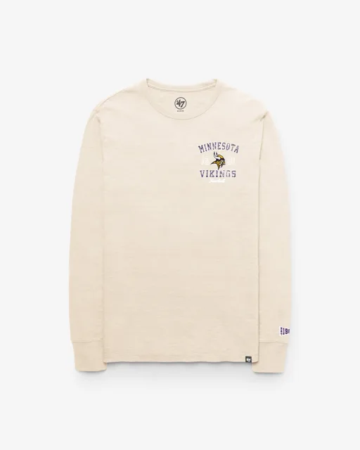 Minnesota Vikings EGREMONT BIEN PORTÉ '47 HEAVY SLUB T-SHIRT À MANCHES LONGUES