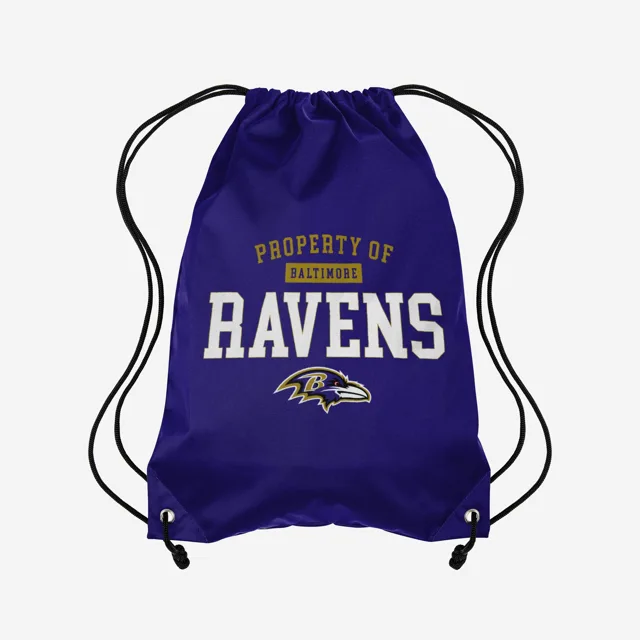 Propriété Baltimore Ravens du sac à dos à cordon