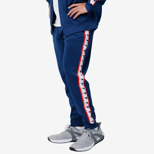 New England Patriots Pantalon de survêtement à logo rayé