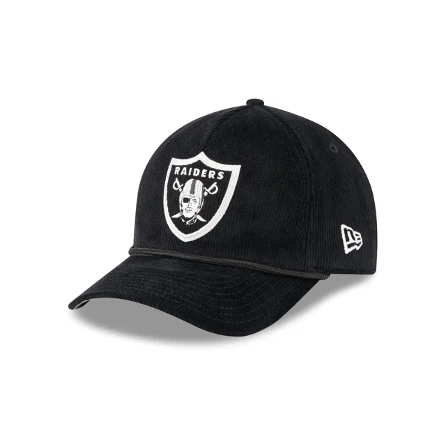 Las Vegas Raiders Casquette Snapback en velours côtelé 9FORTY M-Crown A-Frame
