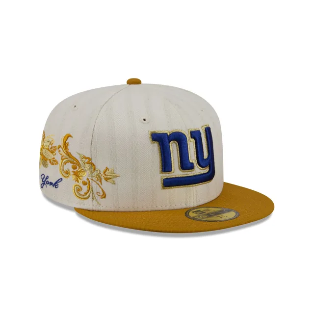 New York Giants Casquette ajustée à chevrons chromée 59FIFTY