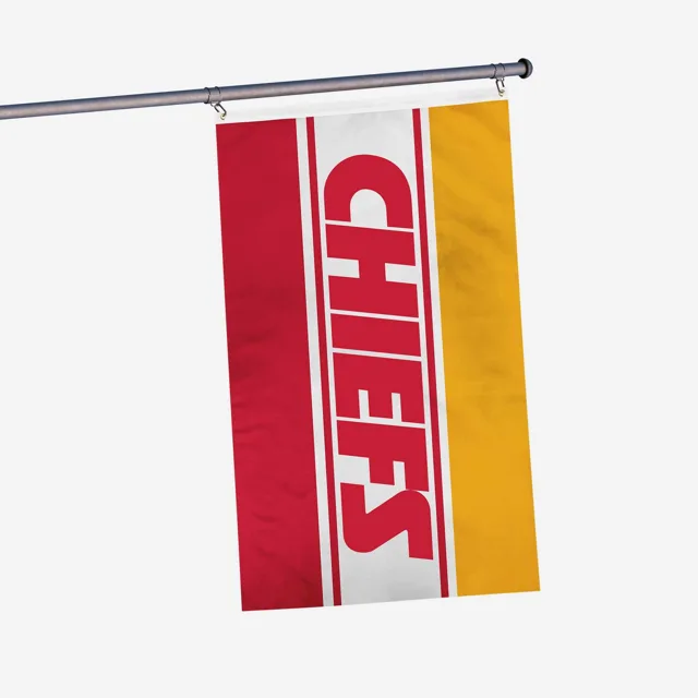 Drapeau horizontal Kansas City Chiefs