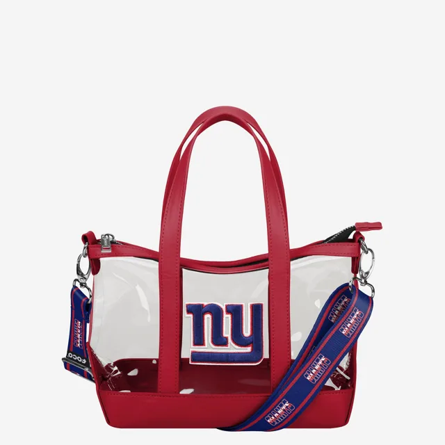 New York Giants Mini sac fourre-tout transparent à bandoulière