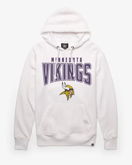 Minnesota Vikings ÉLÉMENTS DE L'ÉQUIPE ARCH '47 HEADLINE HOOD