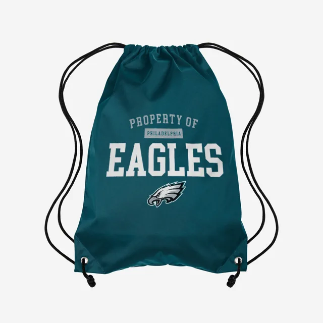 Propriété Philadelphia Eagles du sac à dos à cordon
