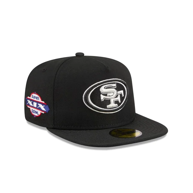 Just Caps Logo ciselé San Francisco 49ers 59FIFTY Casquette ajustée en A