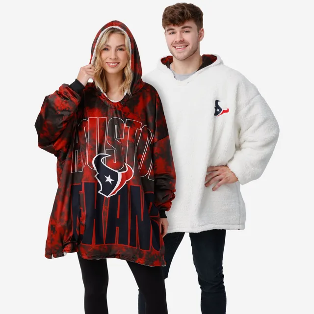 Houston Texans Sweat à capuche camouflage avec logo audacieux