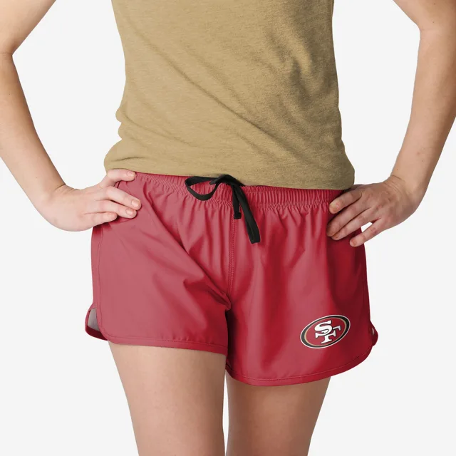 San Francisco 49ers Short de course solide pour femme