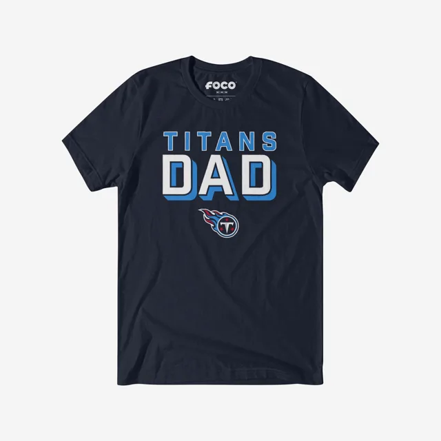 T-shirt papa de l'équipe Tennessee Titans