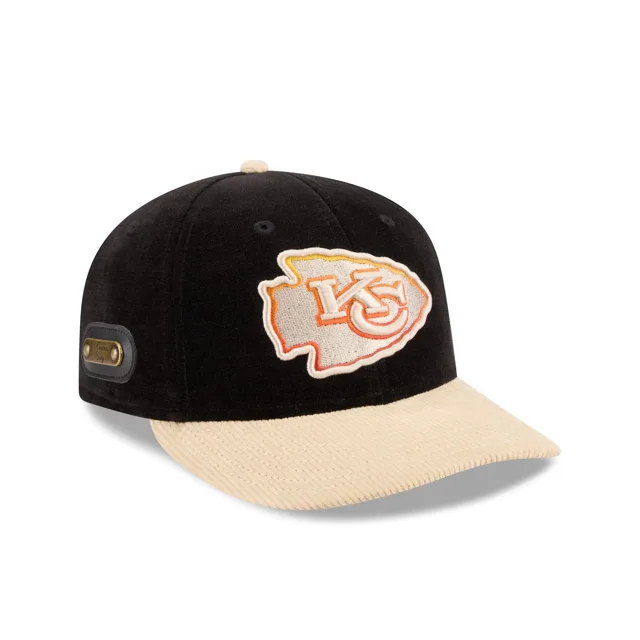 Kansas City Chiefs Chapeau ajusté 59FIFTY à profil bas en velours d'automne