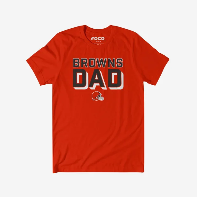 T-shirt papa de l'équipe Cleveland Browns
