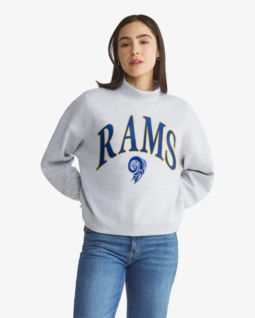 Los Angeles Rams HISTORIC VANTAGE '47 PULL À COL MONTANT POUR FEMME