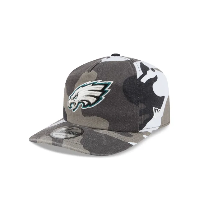 Philadelphia Eagles Chapeau réglable en nylon lavé camouflage 19TWENTY