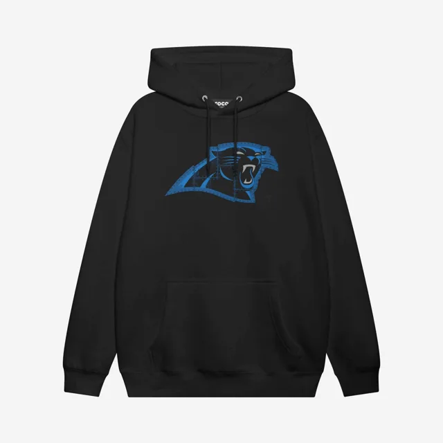 Carolina Panthers Sweat à capuche avec logo rivet