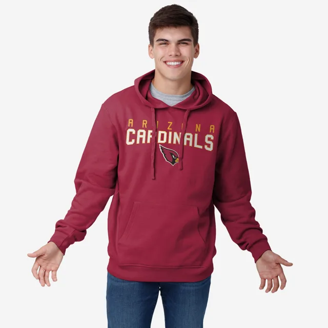 Sweat à capuche uni Arizona Cardinals