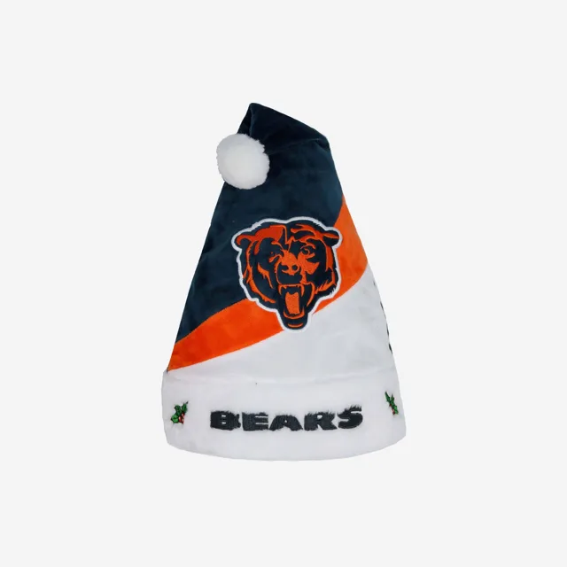 Chicago Bears Bonnet de Père Noël color block
