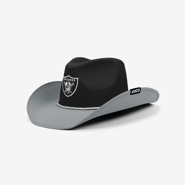 Las Vegas Raiders Chapeau de cowboy bicolore