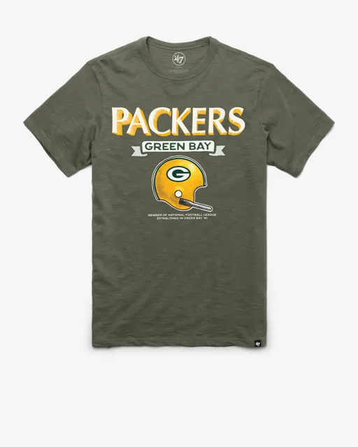 Green Bay Packers T-shirt SCRUM HISTORIQUE LONGUE DURÉE '47