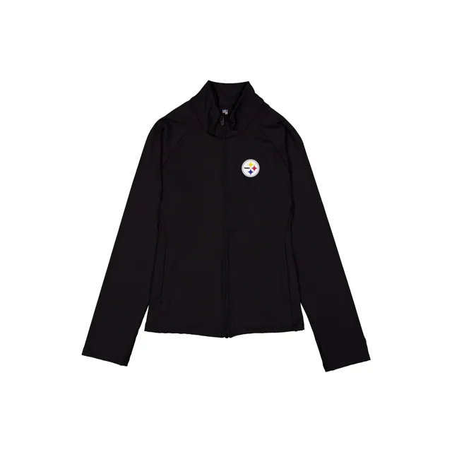 Veste de sport entièrement zippée Pittsburgh Steelers pour femme
