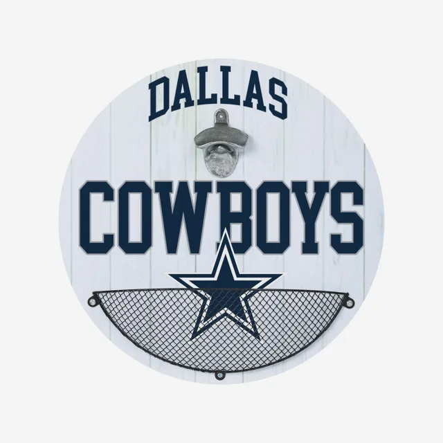 Dallas Cowboys Ouvre-bouteille Cap Catcher Panneau mural