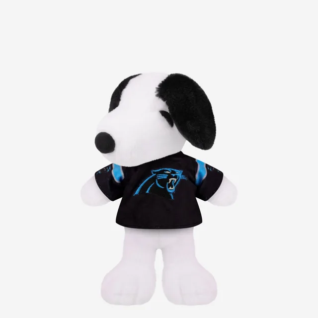 Carolina Panthers Snoopy Peanuts Team Jersey Peluche