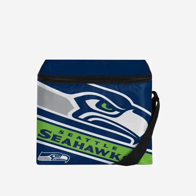 Seattle Seahawks Lot de 6 glacières avec grand logo et rayures