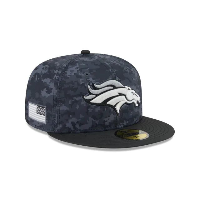 Denver Broncos 2026 Salut au service 59FIFTY Chapeau ajusté