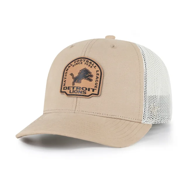 Detroit Lions Sangle en peau d'os '47 Trucker