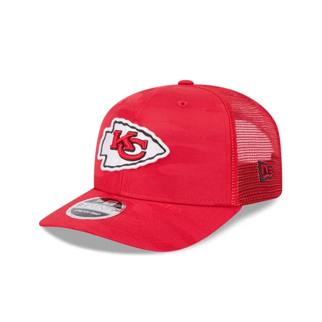 Kansas City Chiefs Casquette camouflage 9SEVENTY Trucker Stretch-Snap