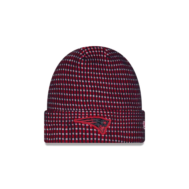 New England Patriots 2026 Bonnet tricoté à revers pour temps froid
