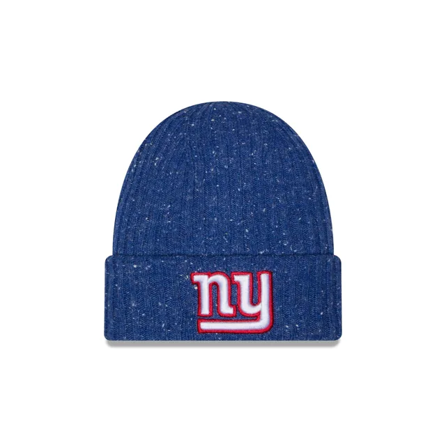 New York Giants Bonnet en tricot à revers moucheté