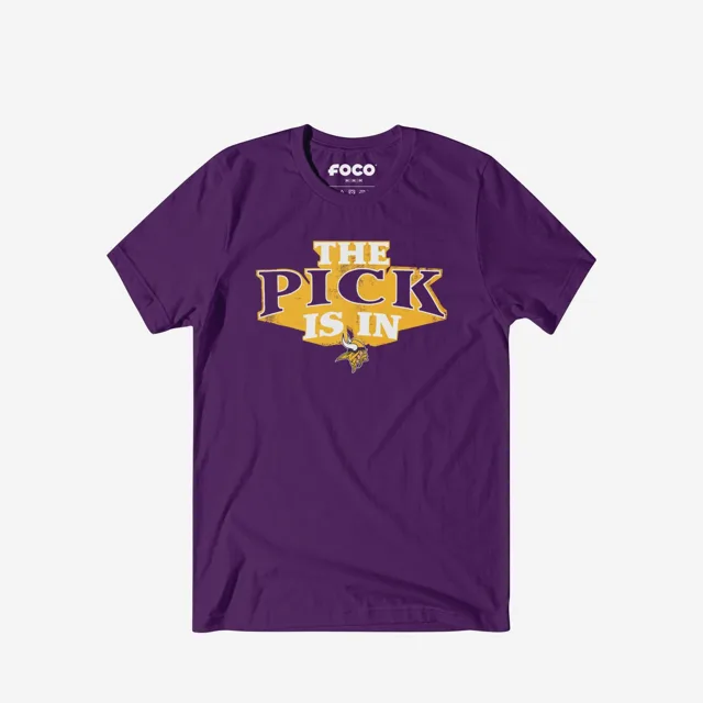 Le choix Minnesota Vikings est en t-shirt