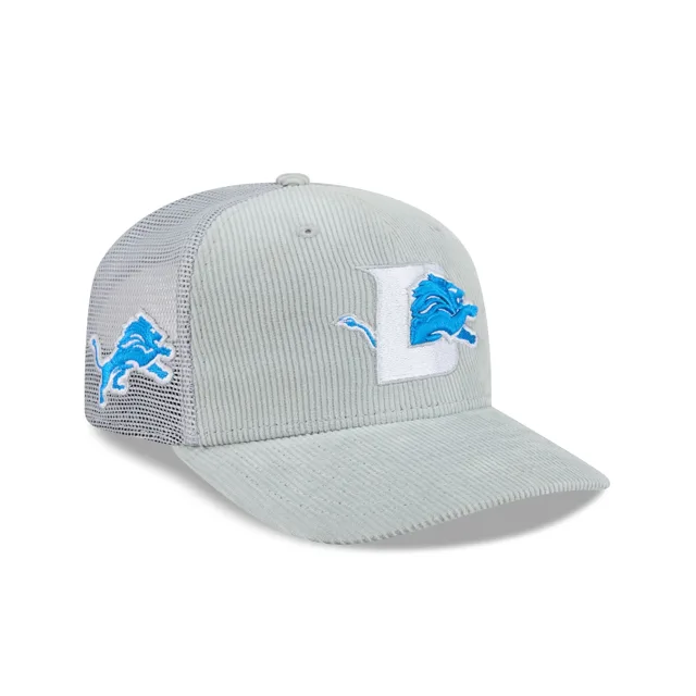 Detroit Lions Casquette de camionneur en velours côtelé Deceptor 9SEVENTY