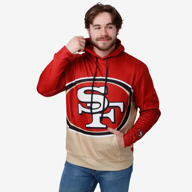 Sweat à capuche San Francisco 49ers avec logo en gras
