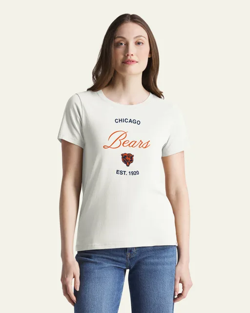 Chicago Bears TEAM ENERGY '47 T-SHIRT DE TOUS LES JOURS POUR FEMMES