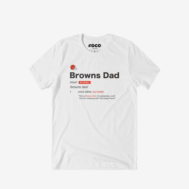 Cleveland Browns T-shirt définition papa