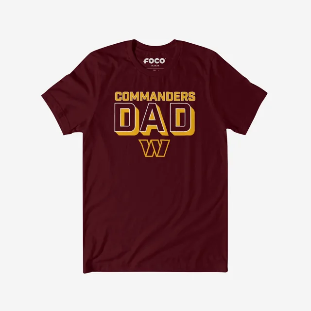 T-shirt papa de l'équipe Washington Commanders
