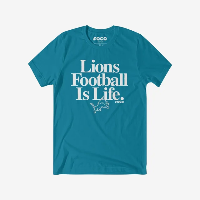 Detroit Lions T-shirt Le football est la vie