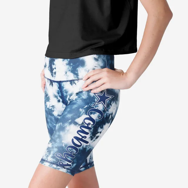 Dallas Cowboys Short de vélo Team Color Tie-Dye pour femme