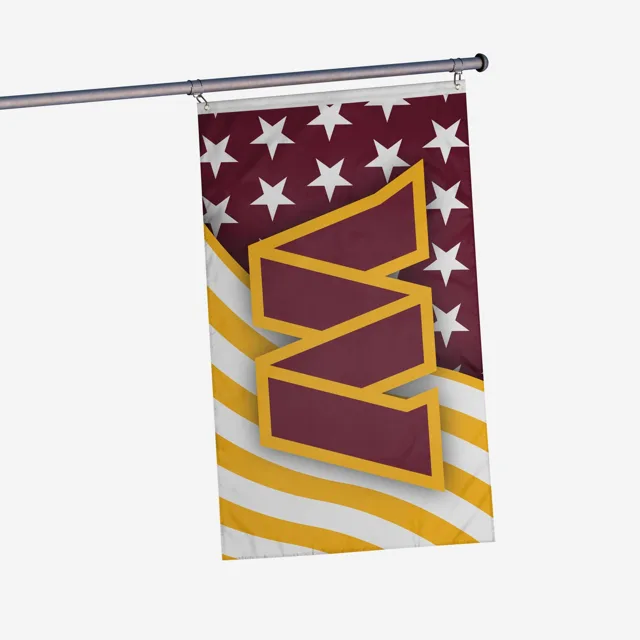Washington Commanders Drapeau horizontal américain